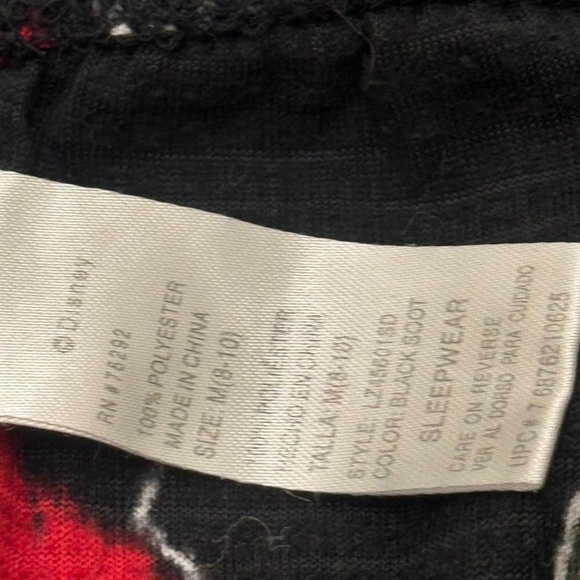 Disney Women's Minnie and Mickey Mouse Pajama Set - Picture 5 of 5